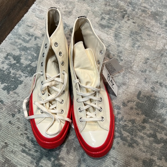 Converse Chuck Taylor 70 HI Pristine/Red/Egret - Picture 2 of 4
